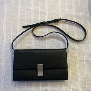 Italic Leather Crossbody